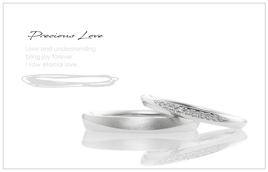 結婚指輪のご紹介「Precious Love 2301モデル」のアイキャッチ