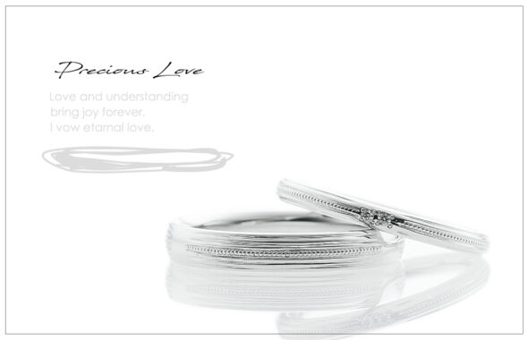 結婚指輪のご紹介「Precious Love 2304モデル」のアイキャッチ