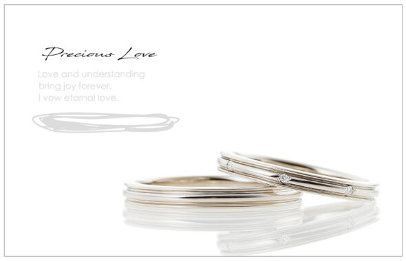結婚指輪のご紹介「Precious Love 2142モデル」のアイキャッチ