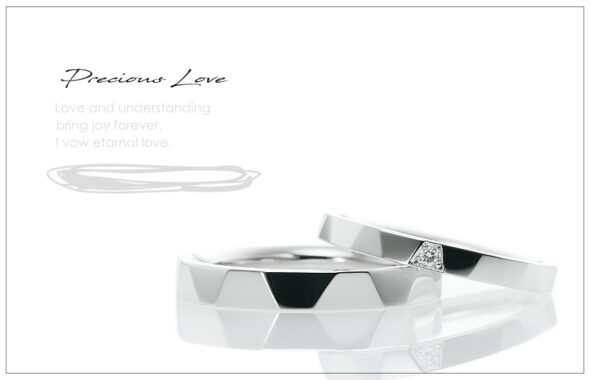 結婚指輪のご紹介「Precious Love 2295モデル」のアイキャッチ