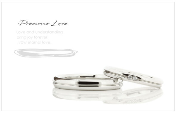 結婚指輪のご紹介「Precious Love 2332モデル」のアイキャッチ