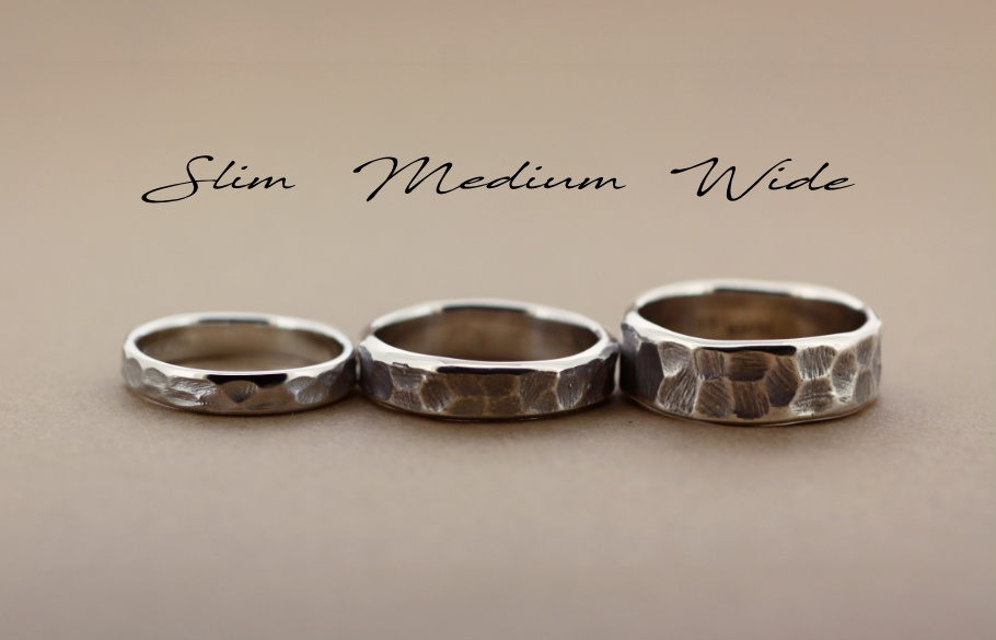 3種類の幅から選べるPrecious Love 2701モデルの結婚指輪