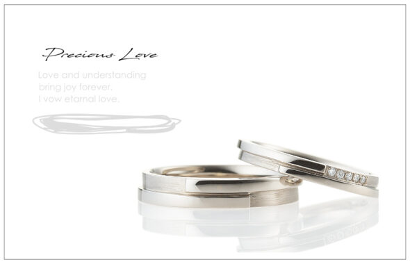 結婚指輪のご紹介「Precious Love 2122モデル」のアイキャッチ